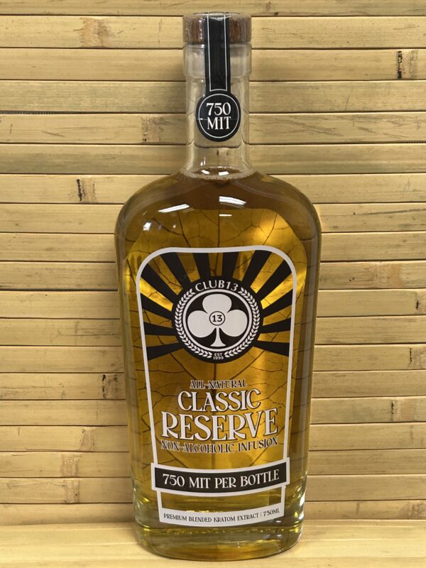 Club13 Classic Reserve Full Spectrum Kratom Infusion 750ml Bottle