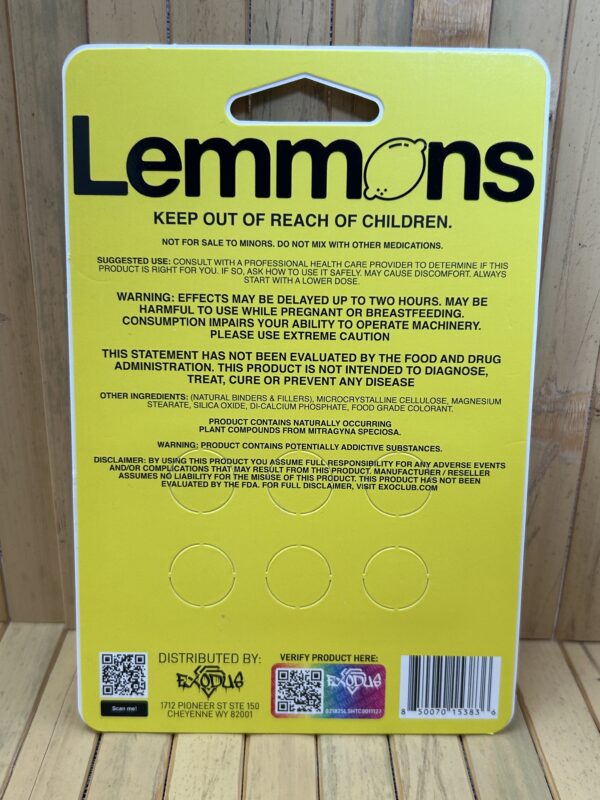 Lemmons 7-OH Tablets - Image 2