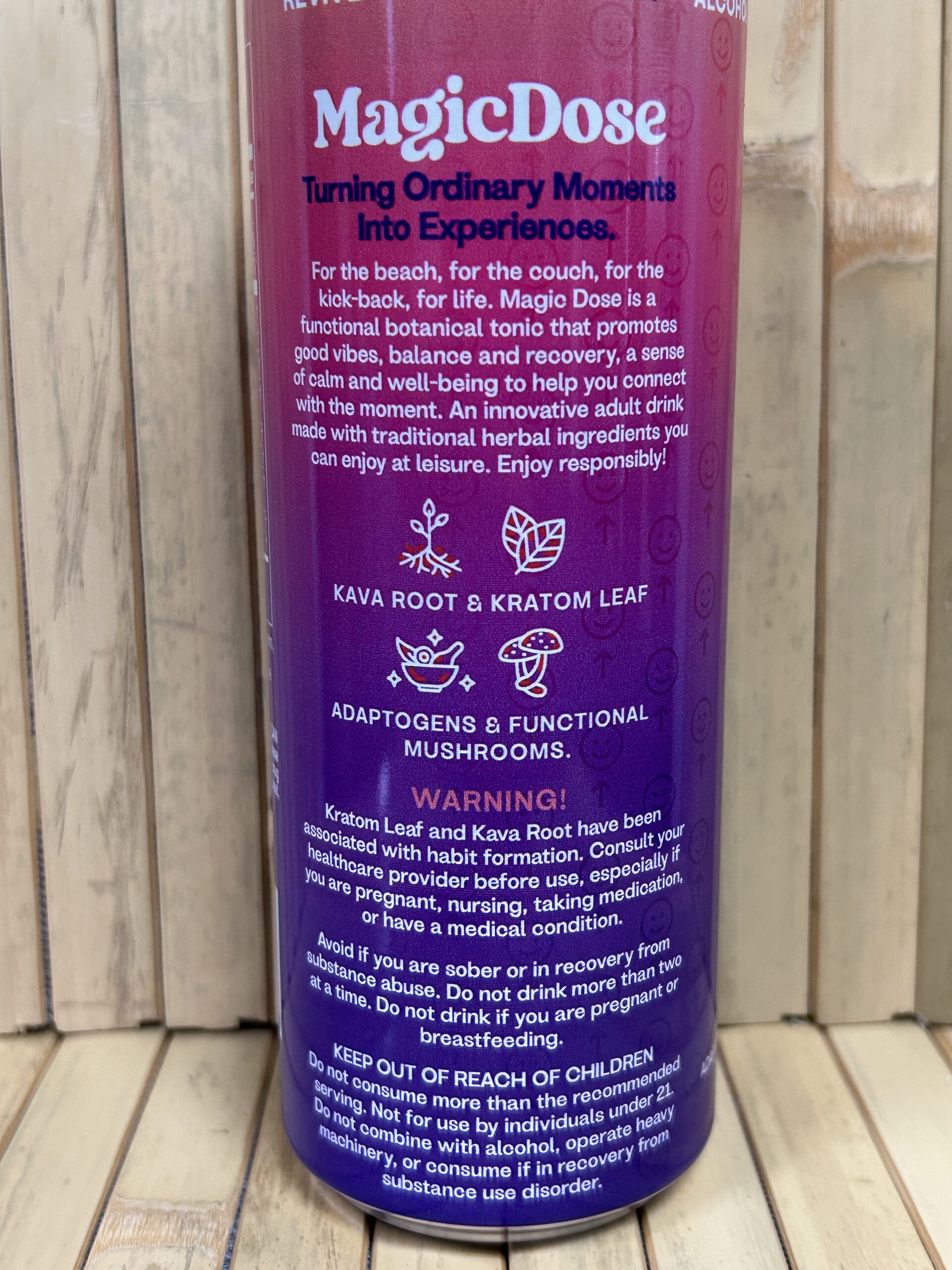 Magic Dose Kratom & Kava Botanical Tonic - Image 2